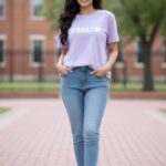 WOMENS CREW NECK T SHIRT ( PURPLE) – SB ESTIVAL CN