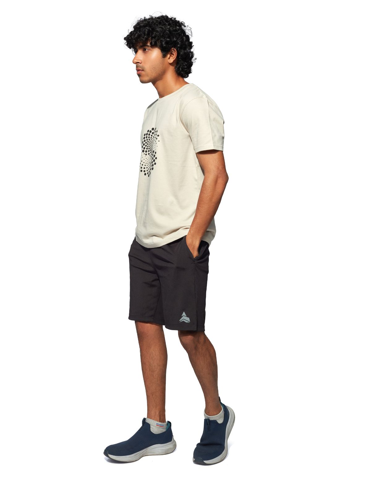 MENS SHORTS ( 4 WAY LYCRA) - SB ACTIVE SPORT MENS SHORTS ( NS LYCRA - BLACK ) - SB ACTIVE ROGUE - Image 1