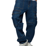 MEN CARGO FIT JEANS (BLUE) – SB DENIM FREESTYLE