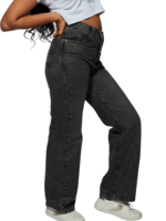 WOMENS BAGGY FIT JEANS ( BLACK ) – SB ESTIVAL BAGGYFIT - Image 4