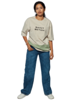 WOMENS BAGGY FIT JEANS ( BLUE ) – SB ESTIVAL BAGGYFIT