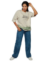 WOMENS BAGGY FIT JEANS ( BLUE ) – SB ESTIVAL BAGGYFIT - Image 2