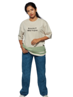 WOMENS BAGGY FIT JEANS ( BLUE ) – SB ESTIVAL BAGGYFIT - Image 4
